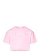 Short Sleeves Tee-Shirt Little Marc Jacobs Pink