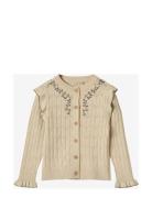 Sunny Embroidered Cardigan Fliink Beige