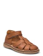 Classic™ Velcro Sandal Pom Pom Brown