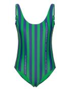 Agnetha Merirosvo Swimsuit Marimekko Green