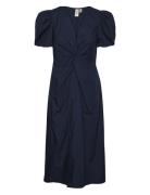 Yasstray Ss Midi Dress YAS Navy