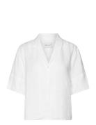 Rel Ss Linen Shirt GANT White
