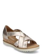 Wedge Sandal Gabor Gold