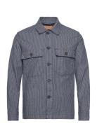 Mmgmatteo Stripe Overshirt Mos Mosh Gallery Blue