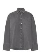 Drapy Denim Shirt REMAIN Birger Christensen Grey