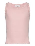 Rkbeatha Sl Top W/ Lace Rosemunde Kids Pink