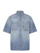 Slanted Double Pocket Regular Shirt G-Star RAW Blue