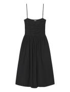 Silkey Smock Dress Once Untold Black