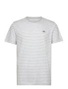 Shield Stripe Pajama T-Shirt GANT Grey