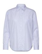 Rel Striped Poplin Shirt GANT Blue