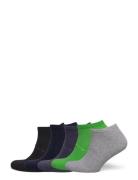 Tonal Logo Sneaker Socks 5-Pack GANT Grey