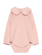 Body Ls Pointelle En Fant Pink