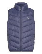 Waistcoat Quilted Color Kids Blue