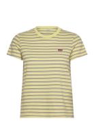 Perfect Tee Cool Stripe Powder LEVI´S Women Yellow