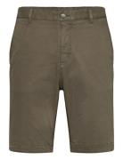 Jeffrey Brushed Shorts Morris Khaki