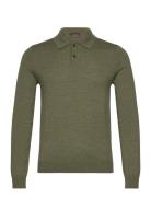 Merino Polo Shirt Morris Khaki