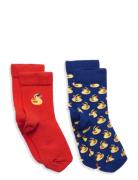 Kids 2-Pack Rubber Duck Sock Happy Socks Patterned