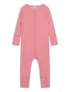 Jumpsuit Ls - Solid CeLaVi Pink