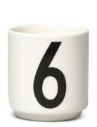 Espresso Cup Design Letters White