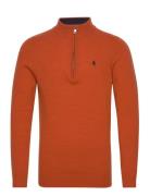 Mcs Half Zip Knit Ceder Park M MCS Orange