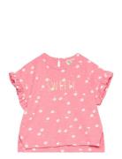 T-Shirt Ss Aop Minymo Pink