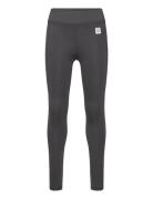 Sport Tights - Solid Color Kids Black