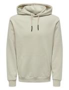 Onsceres Hoodie Sweat Noos ONLY & SONS Beige