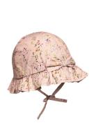 Summer Bucket Hat Bow - Aop Mikk-line Pink