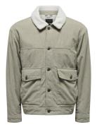 Onsharvey Corduroy Mix Jacket Otw ONLY & SONS Khaki