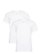 2-Pack V-Neck Bread & Boxers White