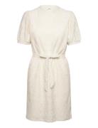 Objfeodora S/S Short Dress Noos Object Cream