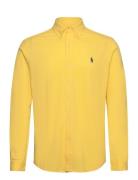 Featherweight Mesh Shirt Polo Ralph Lauren Yellow