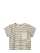 Dodoma Baby Stripe Shortsleeve T-Shirt Liewood Beige