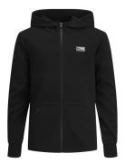 Jcoair Sweat Zip Hood Jr Jack & J S Black