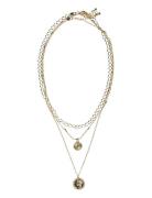 Pckat J Necklace Pack Pieces Gold