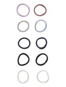 Pcjuna 10-Pack Hair Elastic Flow Pieces Patterned