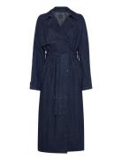 Denim Trench Coat Lee Jeans Blue