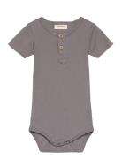 Nbmgio Boa Ss Slim Body Lil Lil'Atelier Grey