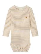 Nbmhektor Ls Body Lil Lil'Atelier Yellow