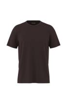 Slhaspen Ss O-Neck Tee W Selected Homme Brown