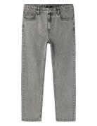 Nlmt Izza Dnm Dad Straight Pant Noos LMTD Grey