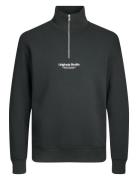 Jorvesterbro Sweat Quarter Zip Hn Noos Jack & J S Black