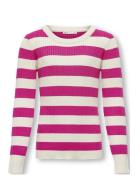 Kogkarol L/S O-Neck Knt Kids Only Pink