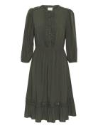 Kafreya Dress Kaffe Green