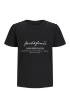 Jjgreat B2S Logo Tee Ss Ln Jnr Jack & J S Black