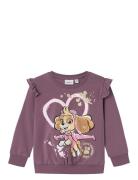 Nmfjyla Pawpatrol Sweat Unb Noos Cplg Name It Purple