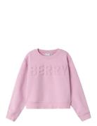 Nkfkalisse Ls Short Loose Sweat Bru Name It Pink