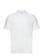 100% Cotton Pique Polo Shirt Mango White