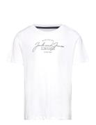 Jjferris Tee Ss Crew Neck Mni Jack & J S White