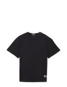 Over Printed T-Shirt Tom Tailor Black